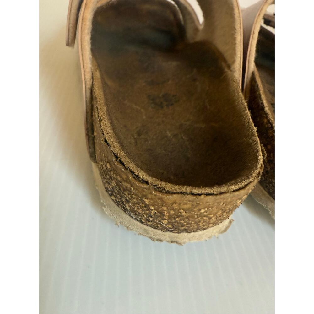 Birkenstock  Kids Sandals Rose Gold Arizona Copper Metallic EU 29 US Kids 11 - Picture 8 of 13